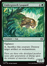 Leopardo da Submata / Undergrowth Leopard - Magic: The Gathering - MoxLand